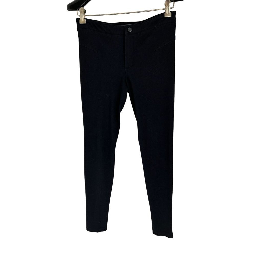 Vince Pants Leggings Black Stretch Size 6